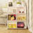 12-Shelf Bookshelf With White Finish