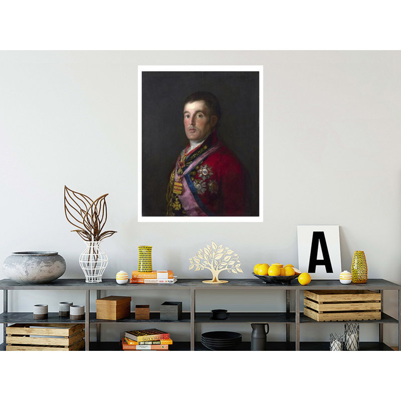 Le duc de Wellington par Francisco de Goya - Estampe numérique, H 40 po x l 32 po