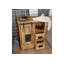 Railway Solid Wood 75cm W 2 - Drawer Chest of Drawers