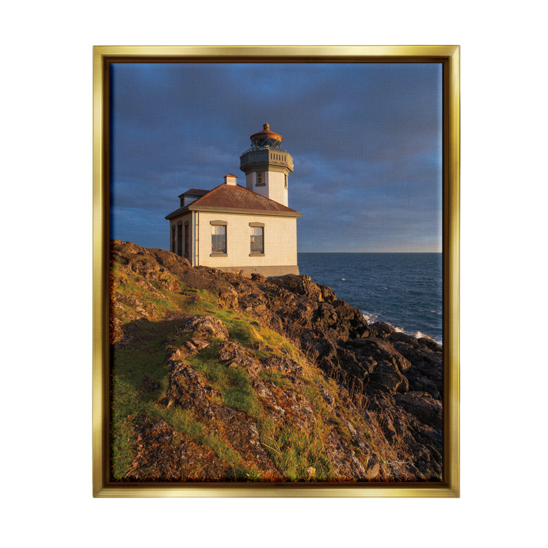 "Breakwater Bay Coastal Langle", photographie encadrée sur toile flottante par Alan Majchrowicz, H 21 po x l 17 po x P 1,7 po