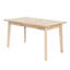 Table de salle à manger extensible en bois d'acacia massif 55 po / 71 po Cobhyn