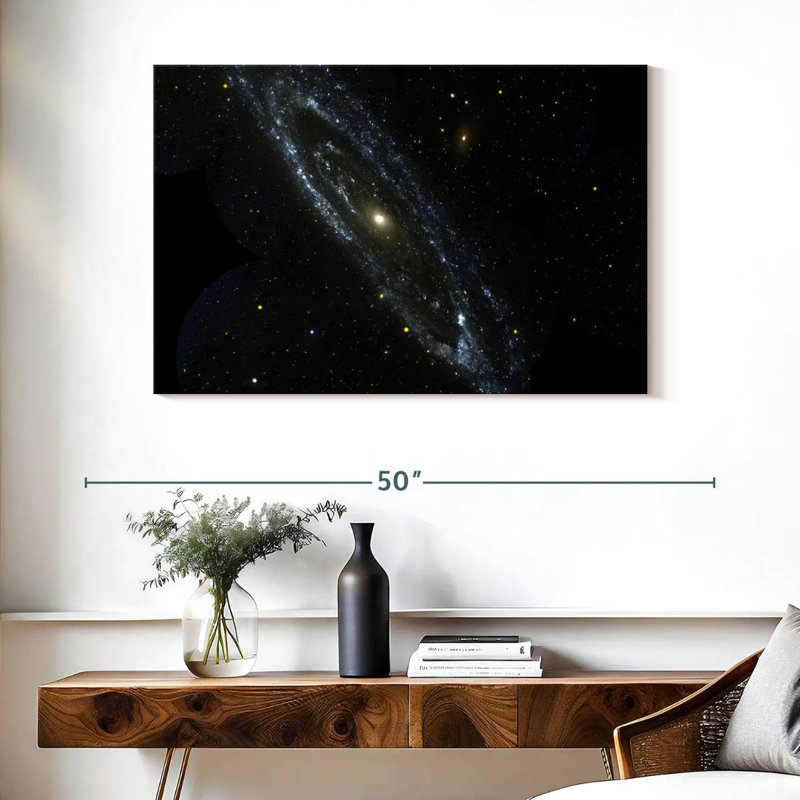 Oberle Andromeda Galaxy, 26" H x 39" W