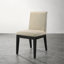 Ensemble de 2 chaises de salle à manger rondes en bois massif Roundhill Furniture Rocco
