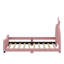Upholstered Daybed With Rabbit Ear Shaped Headboard