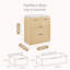 Commode Forever à 4 tiroirs avec table à langer et tiroirs emboîtables - Certifiée Greenguard Gold - Collection Classiques-128705627