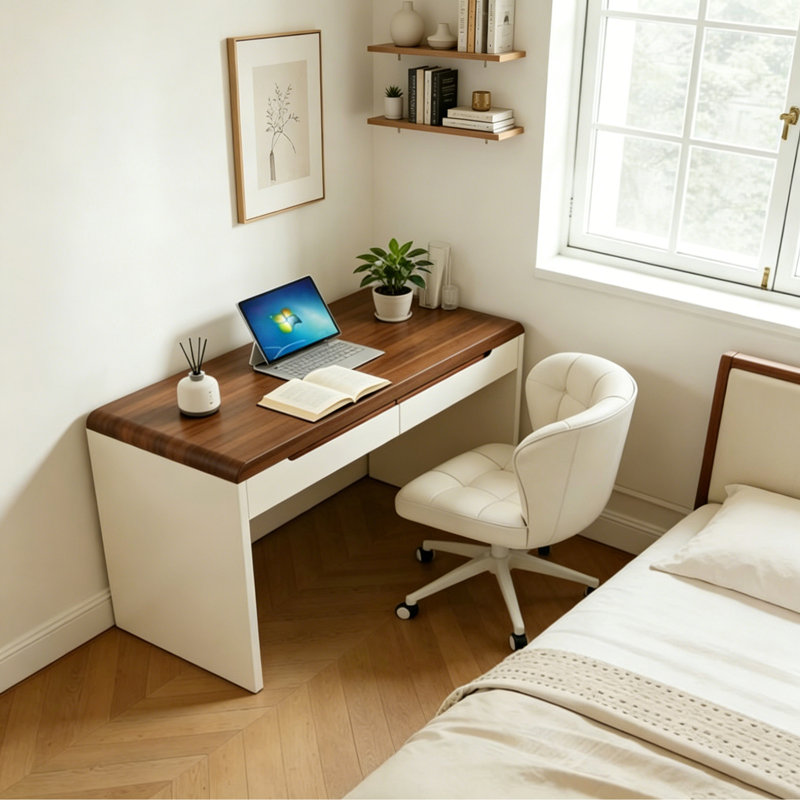 Bureau d'écriture Retro Simple, H 29,52 po x l 47,24 po x P 23,62 po