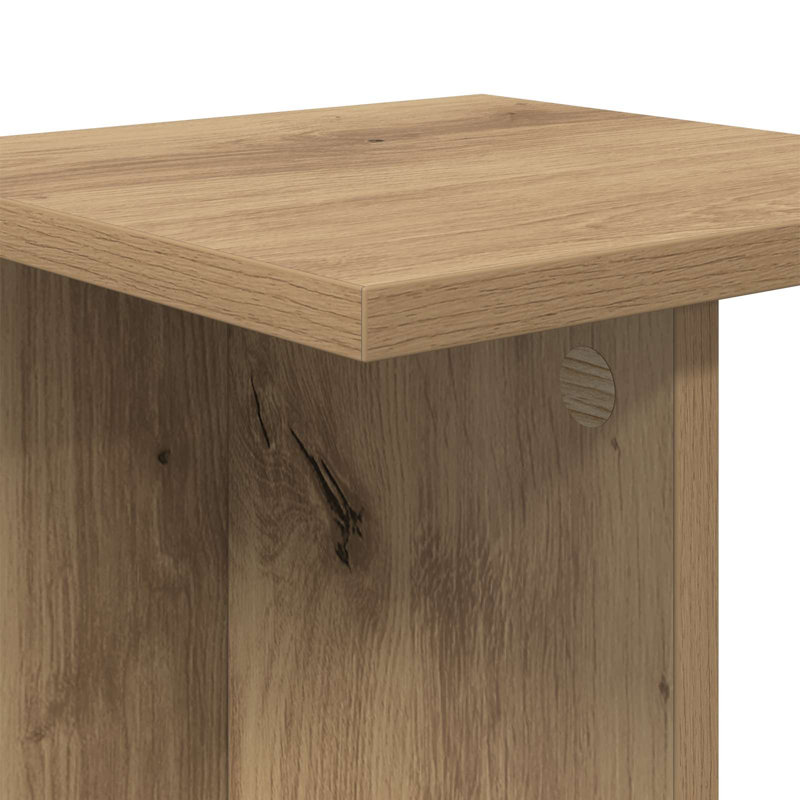 1 Tier Plant Stand, 80.5cm H x 25.5cm W x 25cm D, Artisan Oak