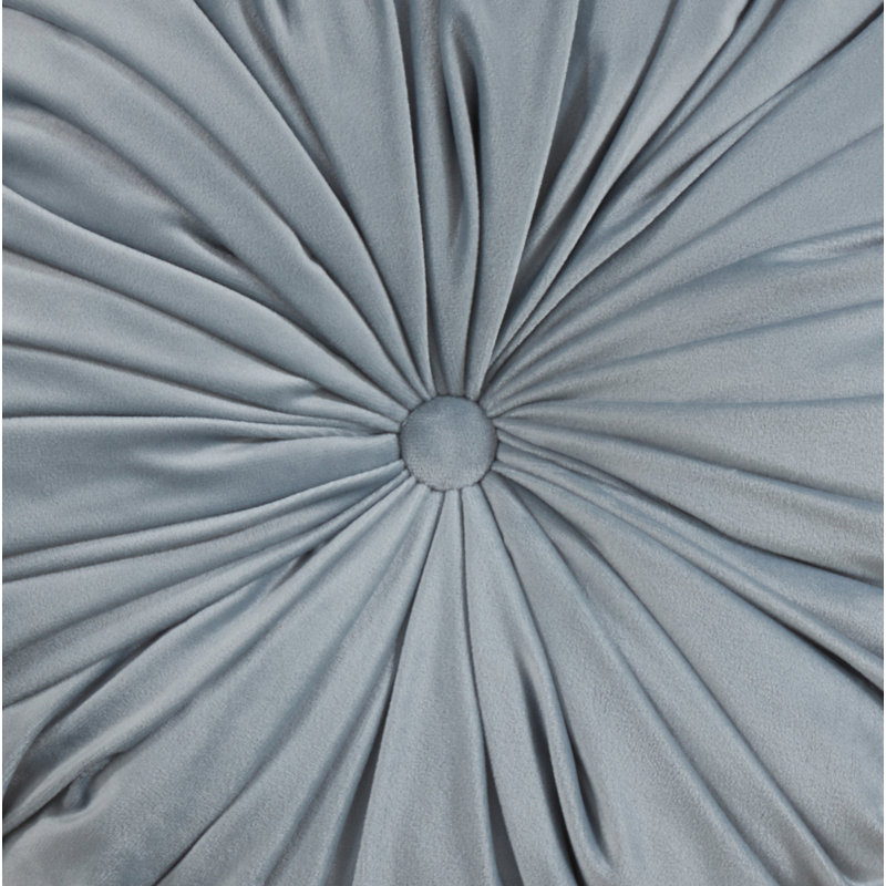 Housse et insert de coussin Madison Pintucked, Bleu / gris