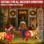 Ensemble de 2 décorations de Noël pour chien teckel éclairées, pré-éclairé avec 115 lumières DEL blanc chaud, cadre en métal résistant aux intempéries, décoration de Noël intérieure / extérieure