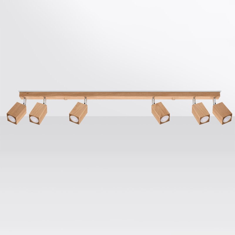 Solid Wood Flush Mount