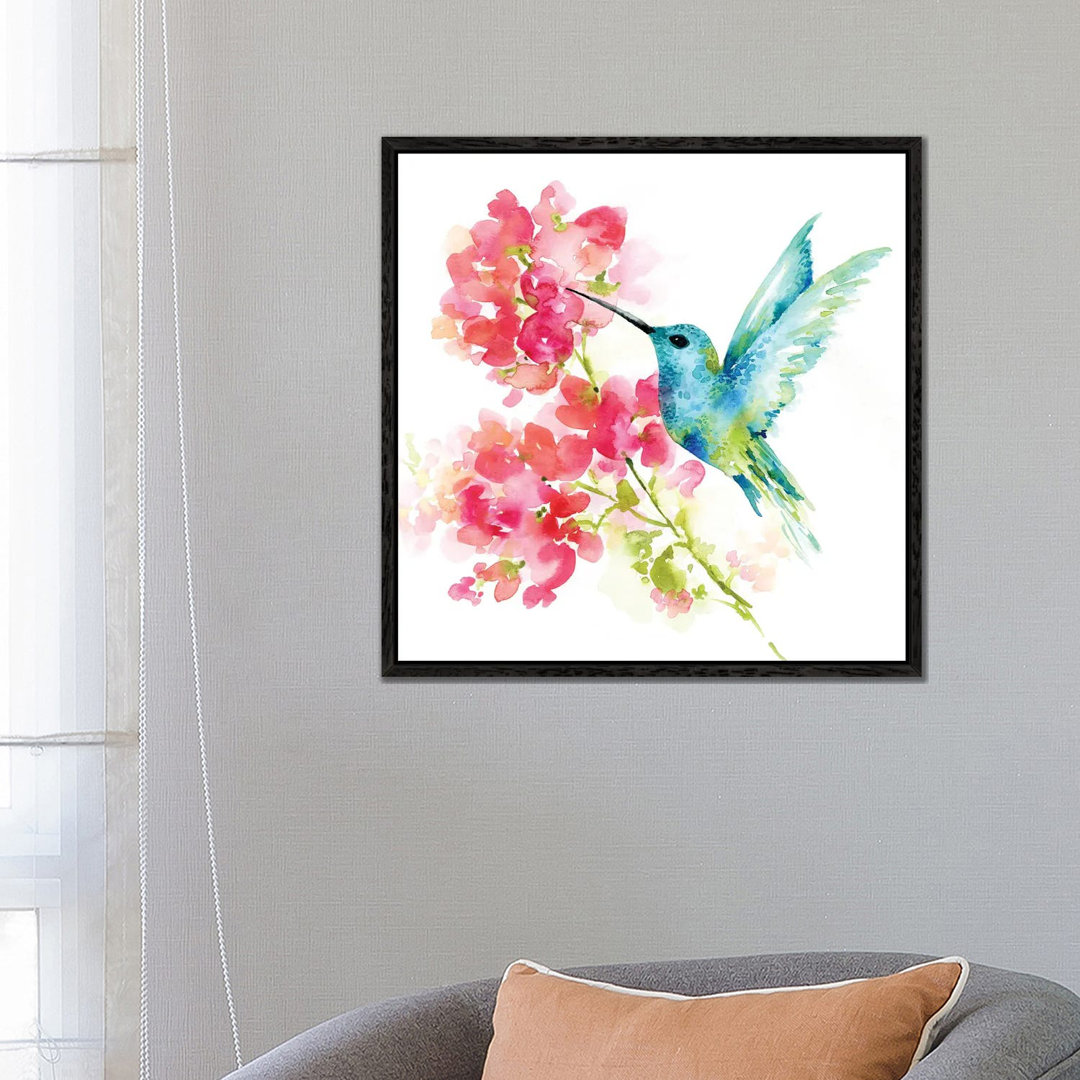 Hummingbird von Sara Berrenson - Galerie-verpackte Leinwand Giclée