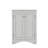 Triangular Corner Cabinet With Adjustable Shelves And Chic Doors-1413908229