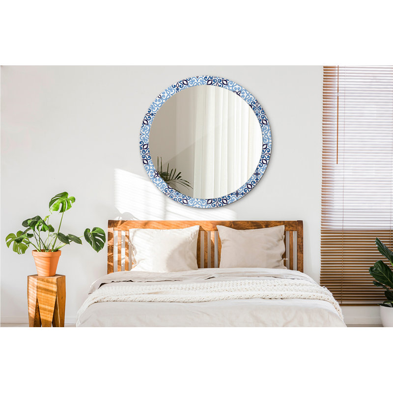 Huldar Glass Flat Wall Mirror