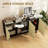 Sideboard Buffet Cabinet, Kitchen Cabinet, Coffee Bar Cabinet With 3 Rattan Doors And Adjustable Shelves-44134530