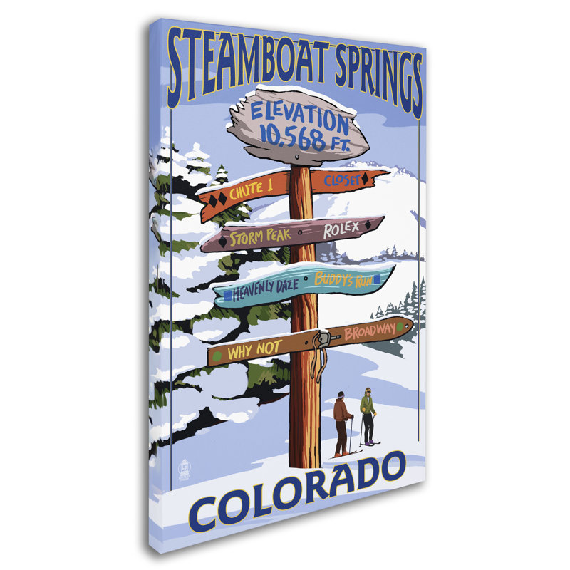 Modern Scenic Landscape Gallery-Wrapped Canvas Art