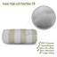 Coussin décoratif vertical à rayures verticales-547401589
