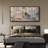 " Cozy Interior With Sleeping Dog Rustic Retro Art Decor Extra Large Pictures "-98042294-111176749