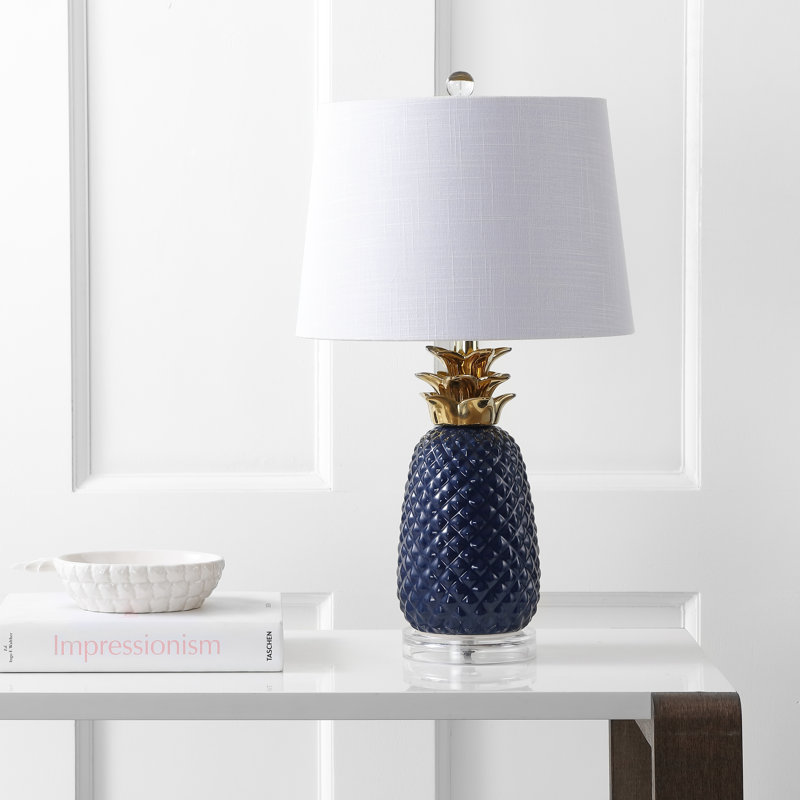 Arianna Table Lamp, Navy