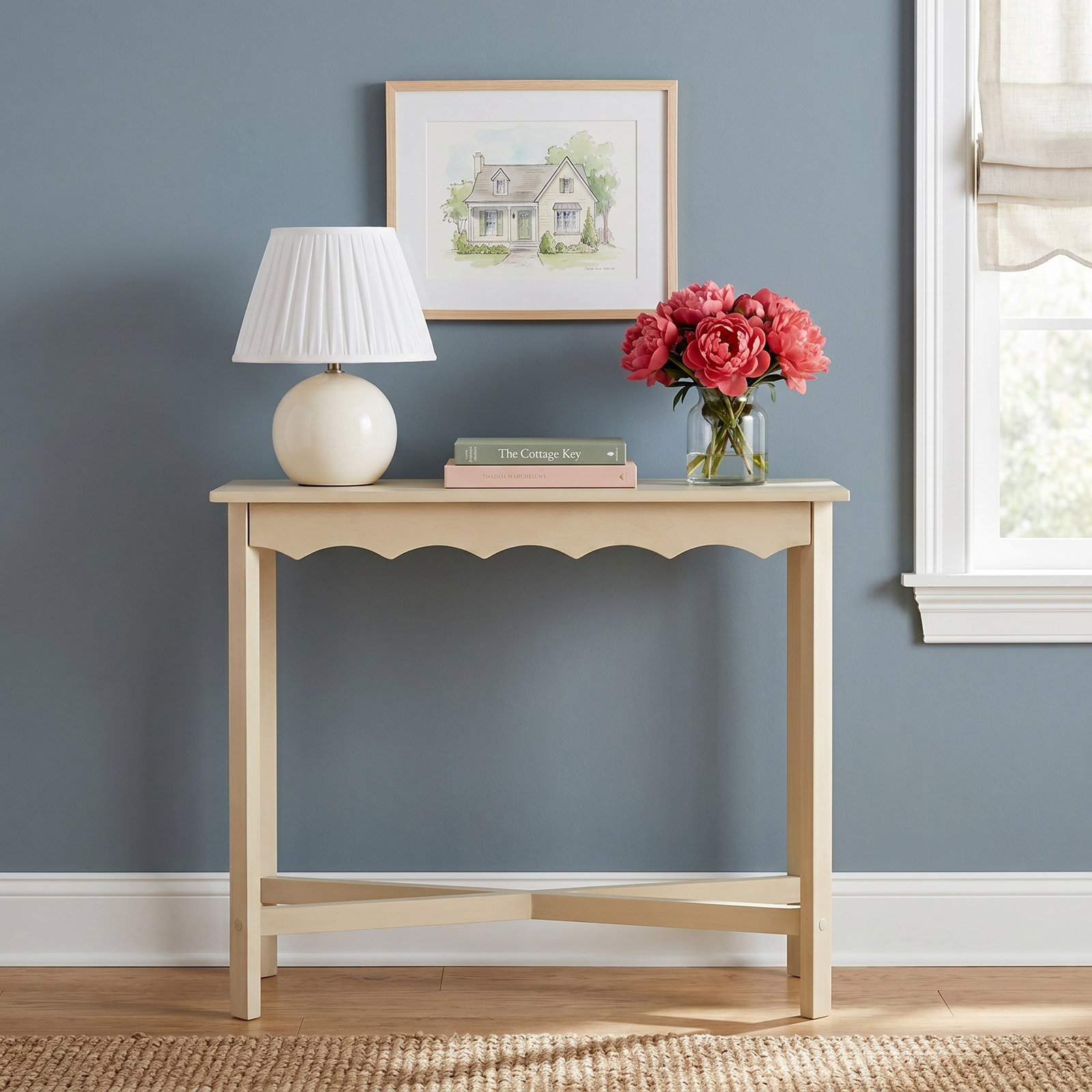 Sabine 32" Console Table, Sand, Sand