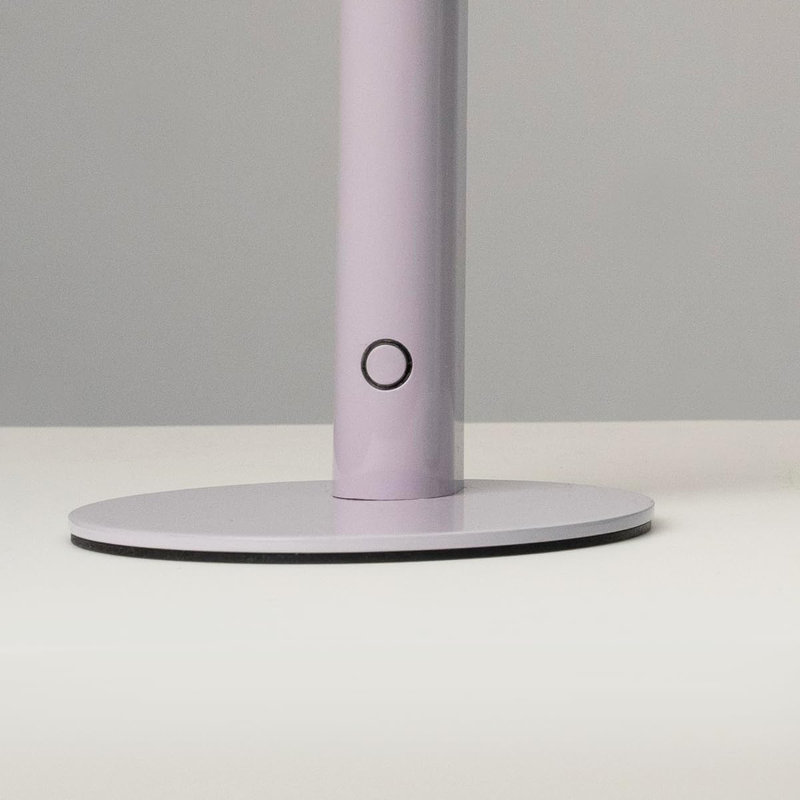 Lampe de table sans fil Owlpack Moovit, Mauve