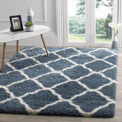 Darrold Hudson Shag Performance Geometric Rug