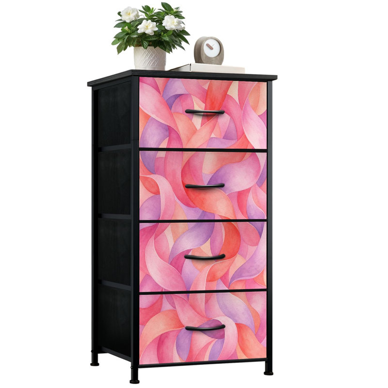 Commode de rangement verticale 4 tiroirs