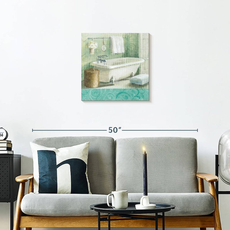 Refresh Bath Border I, 20" H x 20" W