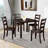 Miramare 4 - Person Four Leg Dining Set-121581911