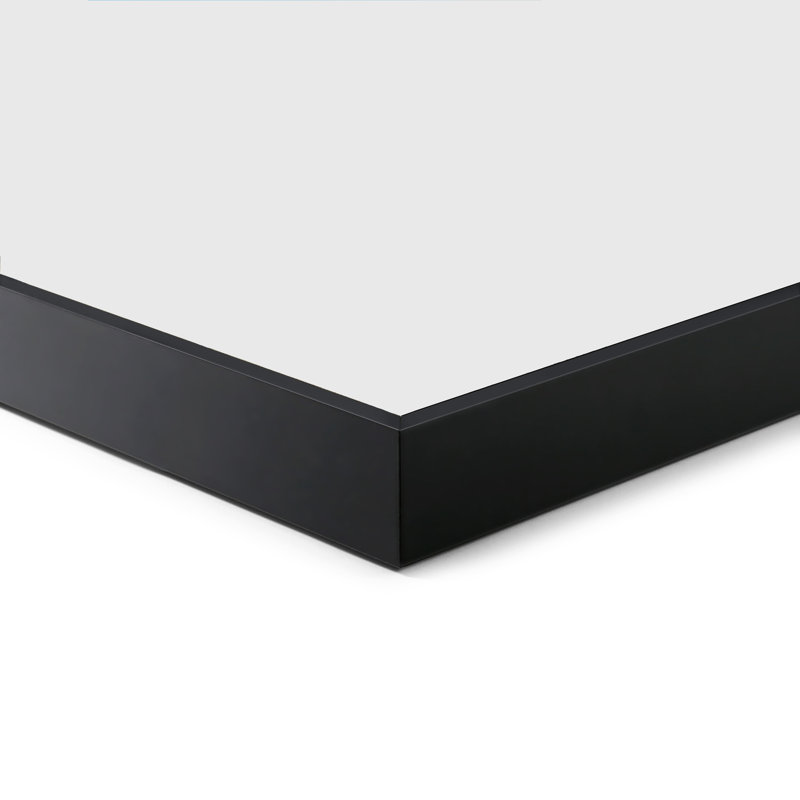 «Lady Moon» par Elizabeth Chapman - Peinture, Toile avec cadre noir, 32" H x 24" W