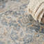 Tapis gris / bleu lavable à la machine Labounty-516022275