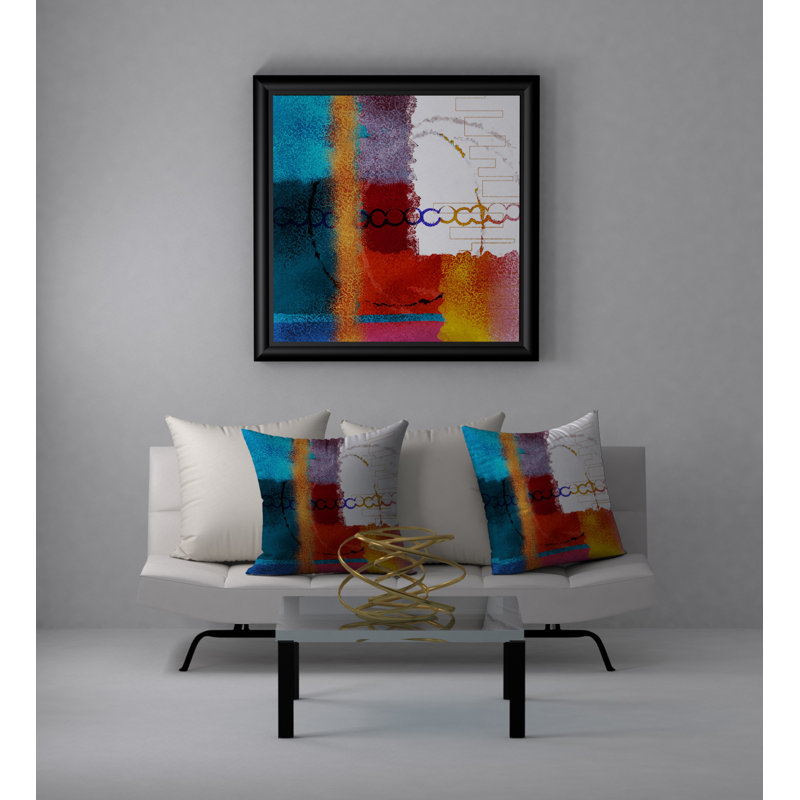 Housse d’oreiller carrée Nice Wealth, 18 po x 18 po