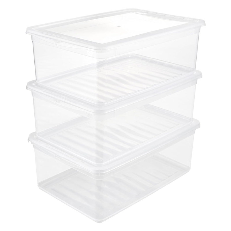 Keeeper clearbox set, 11.62 qt, Gray