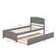 Lit plateforme simple avec lit gigogne-62994446