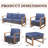 Drazen Wicker Outdoor Seating Group with Cushions-49829972-49829963