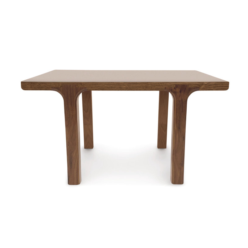 Sierra Solid Wood Coffee Table, Natural Walnut