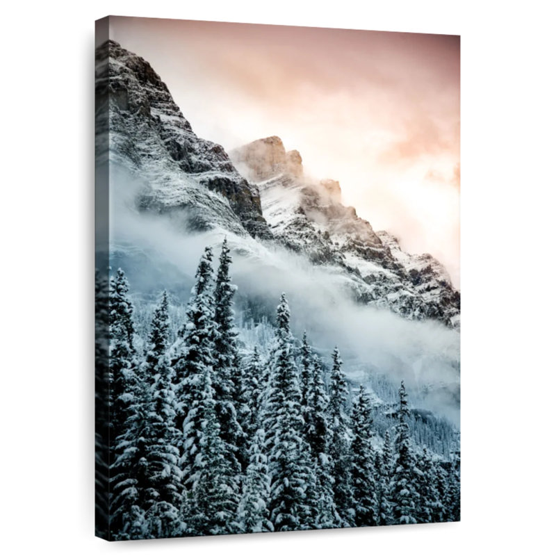 Alvord Frozen Mountain Nightfall, 36" H x 24" W