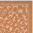 Arneshia Floral Terracotta/Natural Area Indoor/Outdoor Area Rug-2128888261