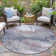 Machine Washable Indoor/Outdoor Xhevrie Blush Rug
