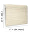 Brushed Linen Abstract Wallpaper Double Roll-157324578