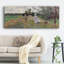 Promenade A Argenteuil 1875 par Monet sur toile-997532675