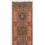 Tapis de couloir anatolien rétro fait à la main. Tapis de couloir unique