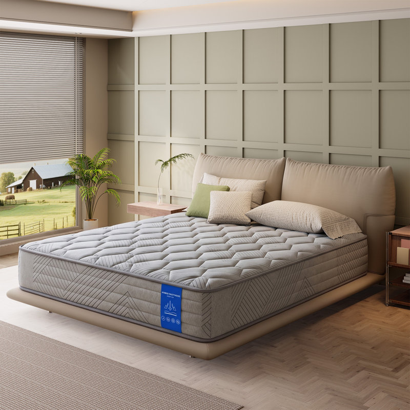 Matelas hybride moyen de luxe 10 po, Grand lit