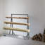 Étagère de rangement horizontale en bois robuste à 4 niveaux-49971457