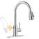 ARCORA Stainless Steel  Single Handle Pull-Down Sprayer Kitchen Faucet Set with Touchless Sensor