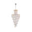 Lustre unique à 41 niveaux avec accents de cristal Sterns-32478568