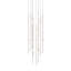 Constellation - Luminaire suspendu rond à DEL 12 po Aries - 3000 K - Câble 120 po-112694407-112694406-134449787