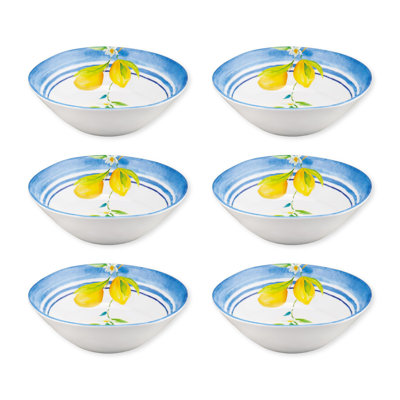 Bairdstown 6 Piece Melamine Salad Bowl Set