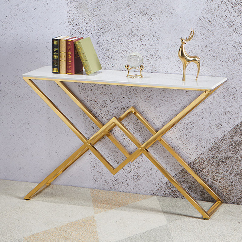 Modern simple luxury console table
