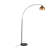 74'' Black Arched Floor Lamp Set