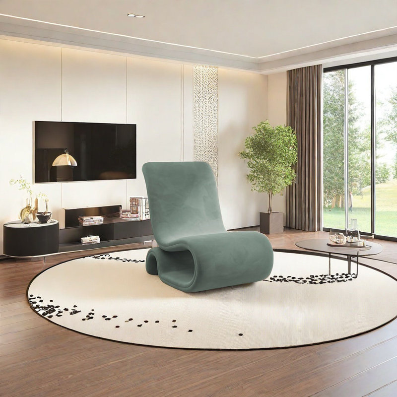Fauteuil simple français rétro